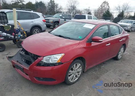 2014 Nissan Sentra Sl из США, поврежденный, VIN 3N1AB7AP6EY333631